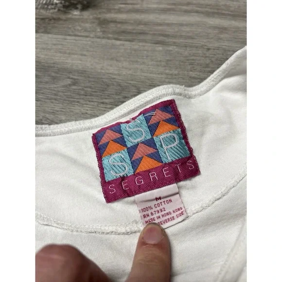 Vintage 90s Lot Of 5 Women's Vintage Pieces - Reseller Bundle - Bodysuit's Tee's - Picture 3 of 10